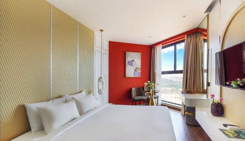 Habitación superior, vistas al mar