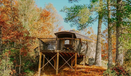Premier Tent, Private Bathroom, Mountain View
