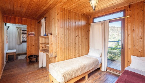 Habitación de diseño con 1 cama doble o 2 individuales