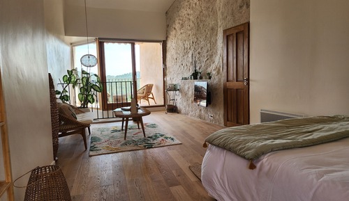 Habitación exclusiva doble, vistas al valle