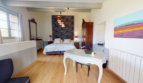 Habitación Deluxe doble, 1 cama de matrimonio grande, vistas a la colina