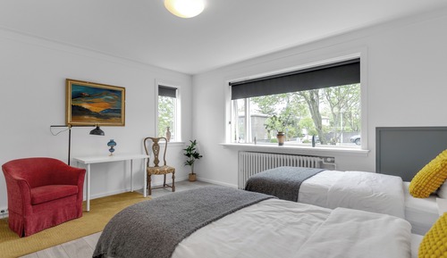 Habitación clásica con 1 cama doble o 2 individuales, vistas a la ciudad