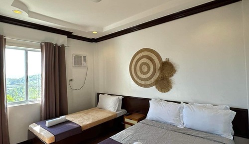 Habitación estándar con 1 cama doble o 2 individuales, vistas al mar