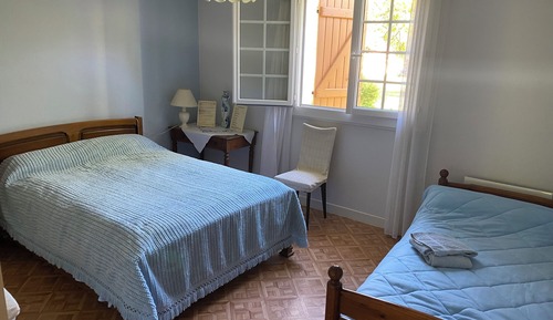 Apartamento familiar, 2 habitaciones, vistas al jardín