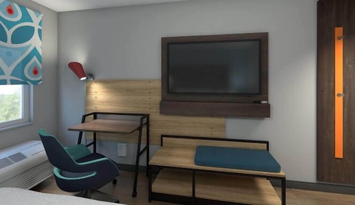 Habitación, 2 camas de matrimonio, accesible para personas con discapacidad (Mobility, Hearing)