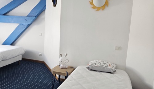 Habitación cuádruple familiar, vistas al jardín