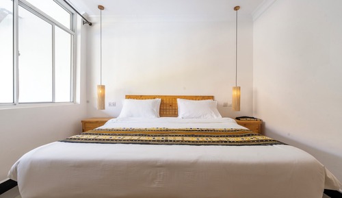 Habitación estándar doble, vistas al jardín
