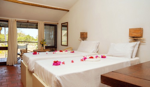 Habitación estándar con 2 camas individuales, vistas al mar