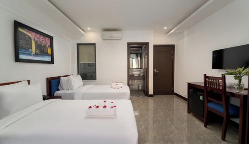 Habitación Deluxe con 2 camas individuales, vistas a la ciudad