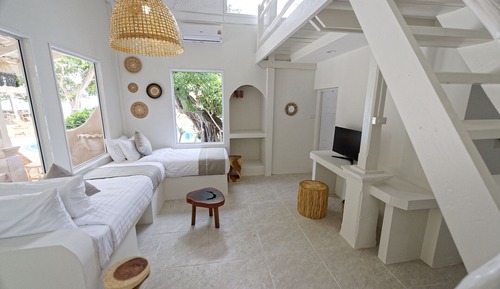 Villa Deluxe, 2 habitaciones, vistas a la playa