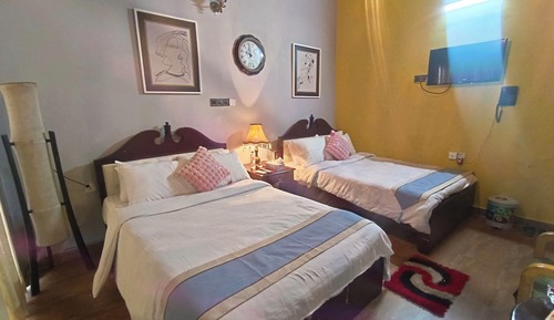 Habitación Deluxe con 1 cama doble o 2 individuales