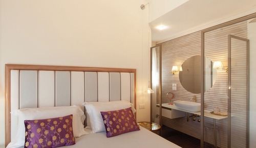 Habitación romántica doble, vistas a la colina