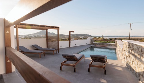Villa, vistas a la playa