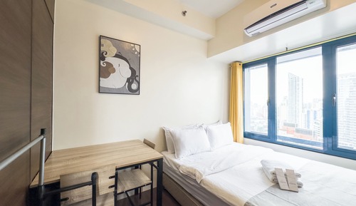 Apartamento estándar, 1 habitación, baño privado, vistas a la ciudad