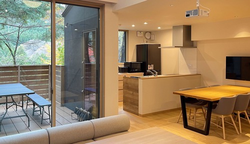 Villa básica, 2 habitaciones, no fumadores (D-1, Hot spring, Sauna,projector,6PAX)