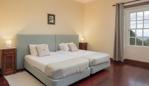 Habitación económica, 2 camas individuales, vistas al mar