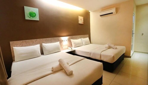 Habitación familiar, 2 camas de matrimonio