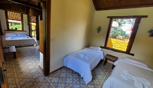 Habitación cuádruple familiar, 2 habitaciones, vistas a la piscina