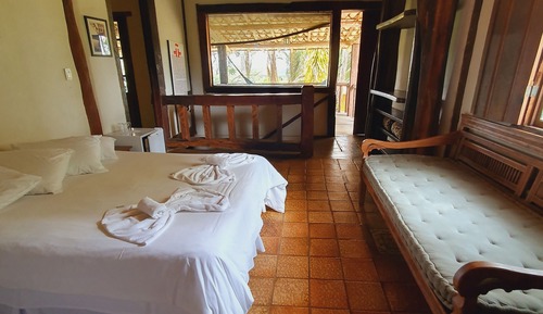 Habitación cuádruple estándar, balcón