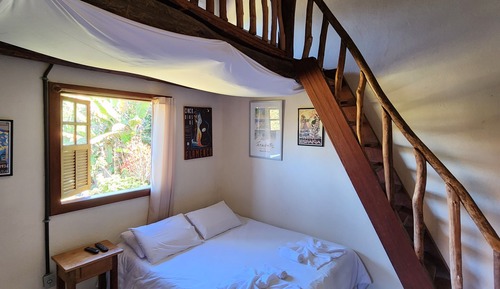 Habitación estándar con 2 camas individuales, 1 cama de matrimonio, vistas al jardín
