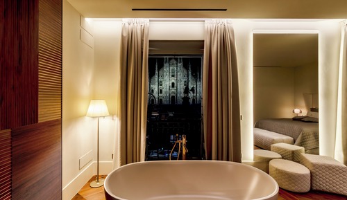 Suite de lujo, 1 cama de matrimonio grande, vistas a la ciudad (Bisconti)