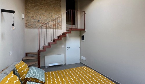 Habitación, vistas al patio