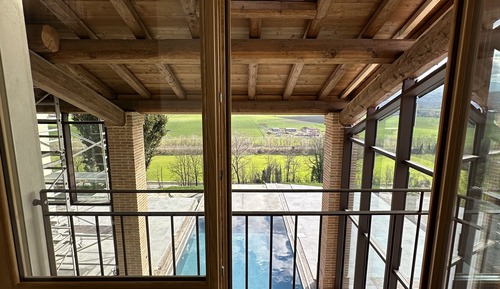Apartamento, vistas a la piscina