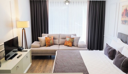 Habitación Deluxe con 1 cama doble o 2 individuales, vistas a la ciudad