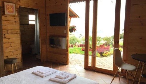 Habitación Elite doble, balcón, vistas al jardín