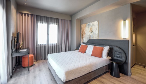 Habitación Deluxe doble, 1 cama de matrimonio, vistas al parque