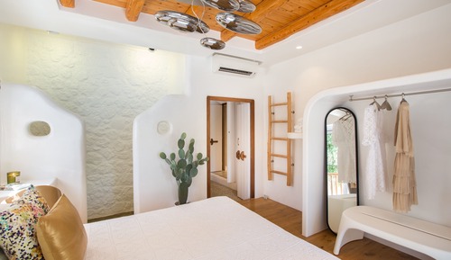 Villa junior, balcón, vistas al jardín