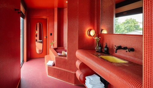 Habitación, 1 cama de matrimonio grande, bañera
