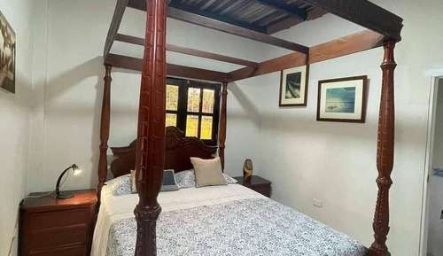 Habitación básica con 1 cama doble o 2 individuales, vistas al jardín