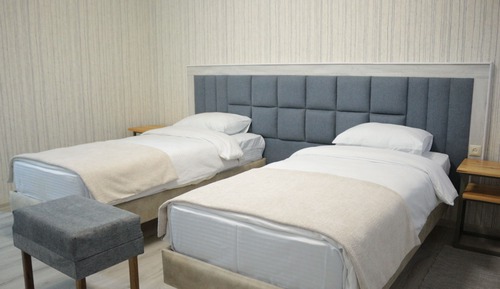 Habitación estándar con 2 camas individuales, vistas a la ciudad