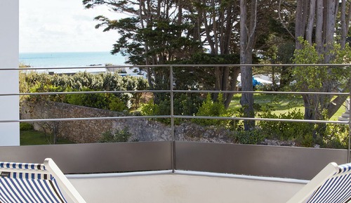 Habitación superior, vistas al mar