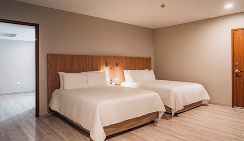 Habitación, 2 camas de matrimonio, no fumadores