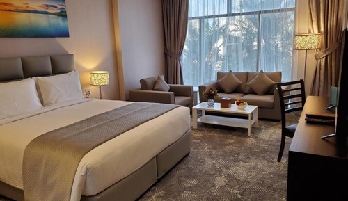 Suite Deluxe, no fumadores, vistas al patio