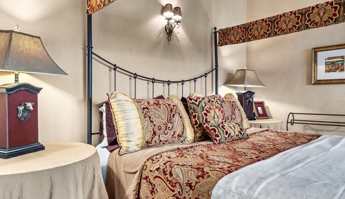Suite estudio romántica, 1 cama de matrimonio grande, vistas a la montaña