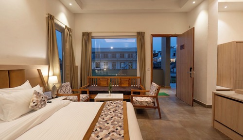 Casa de campo superior, 1 cama de matrimonio grande con sofá cama