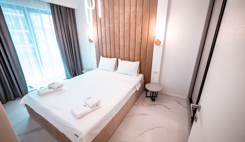 Suite estudio, 1 habitación, vistas parciales al mar
