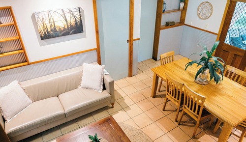 Cabaña Deluxe, 2 habitaciones, vistas al jardín, en la zona del jardín