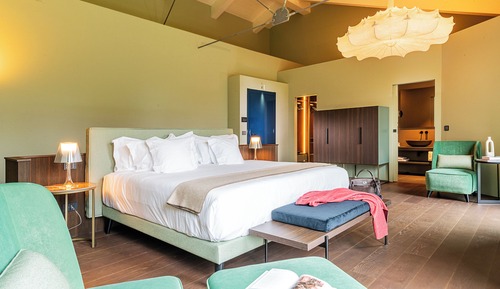 Suite estudio junior, vistas al jardín