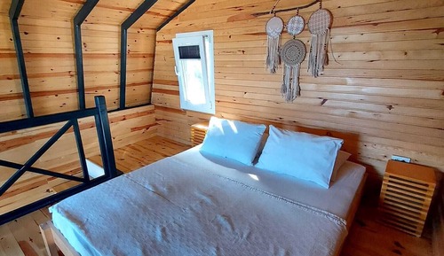 Chalet Deluxe, 1 cama de matrimonio con sofá cama, vistas al mar, junto a la montaña