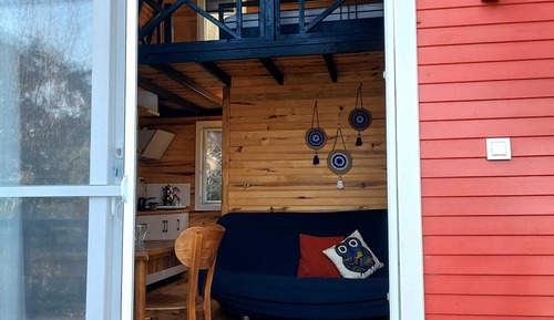 Chalet Deluxe, 1 cama de matrimonio con sofá cama, vistas a la montaña, junto a la montaña