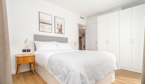 Two-Bedroom Apartment with Balcony