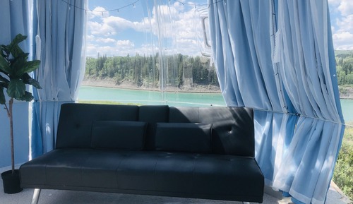 Habitación, vistas al lago