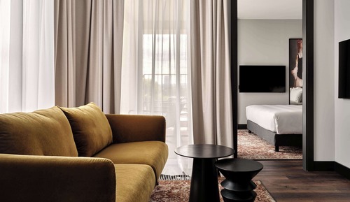Apartamento, 2 habitaciones, terraza (Separate building)