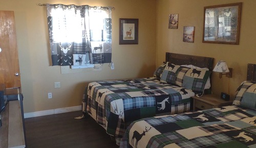 Suite estudio Deluxe, 2 camas de matrimonio, cocina básica, planta baja