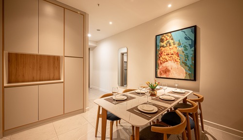 Suite presidencial, 3 habitaciones, Acceso al salón del club, vistas a la ciudad