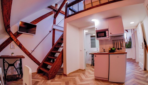 Habitación Gallery con 1 cama doble o 2 individuales